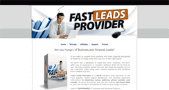 Desktop Screenshot of fastleadsprovider.com